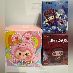 3 blind boxes - 1 Baby Three & 2 Maymei